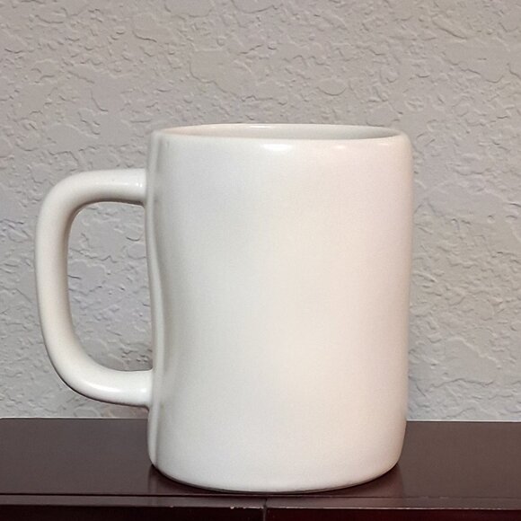 Rae Dunn "FIGHTER" 16oz Ceramic Coffee Mug - Picture 3 of 11